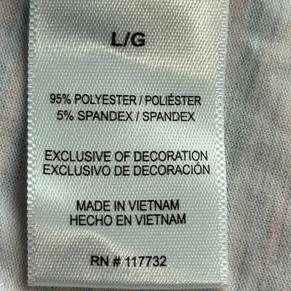 Zeroxposur Bayside Dress (L) Heathered Hiking Camping Pink Racerback Pickleball - Picture 9 of 11